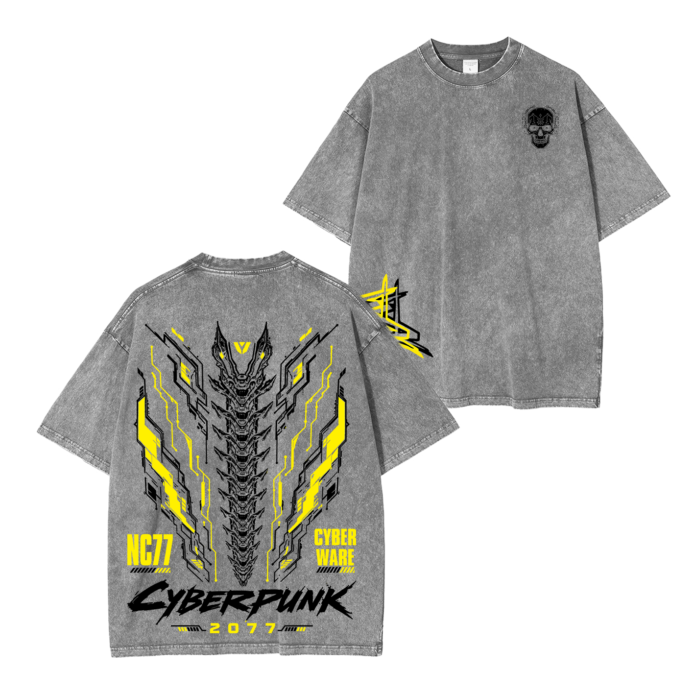 Cyberpunk 2077 Washed T-shirt/Crewneck/Hoodie