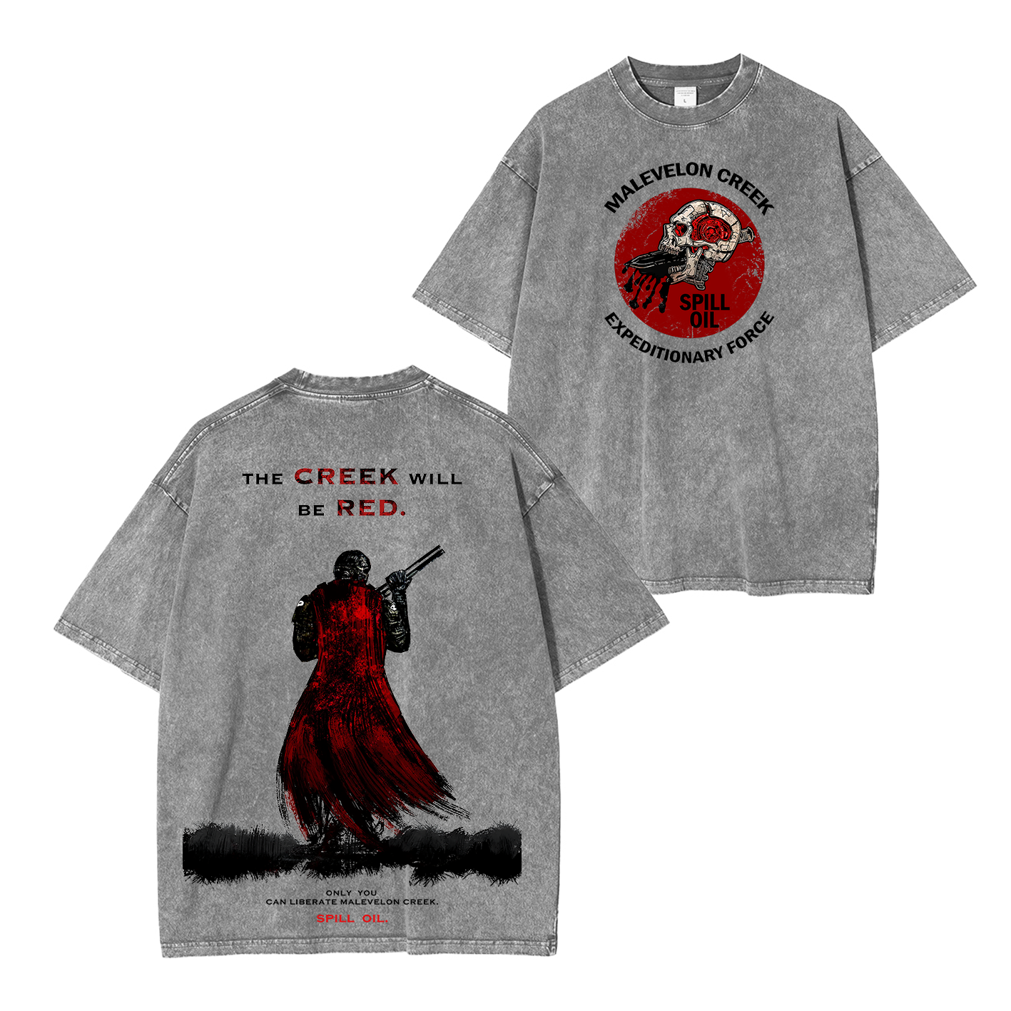 Helldivers 2 Game Washed T-shirt/Crewneck/Hoodie