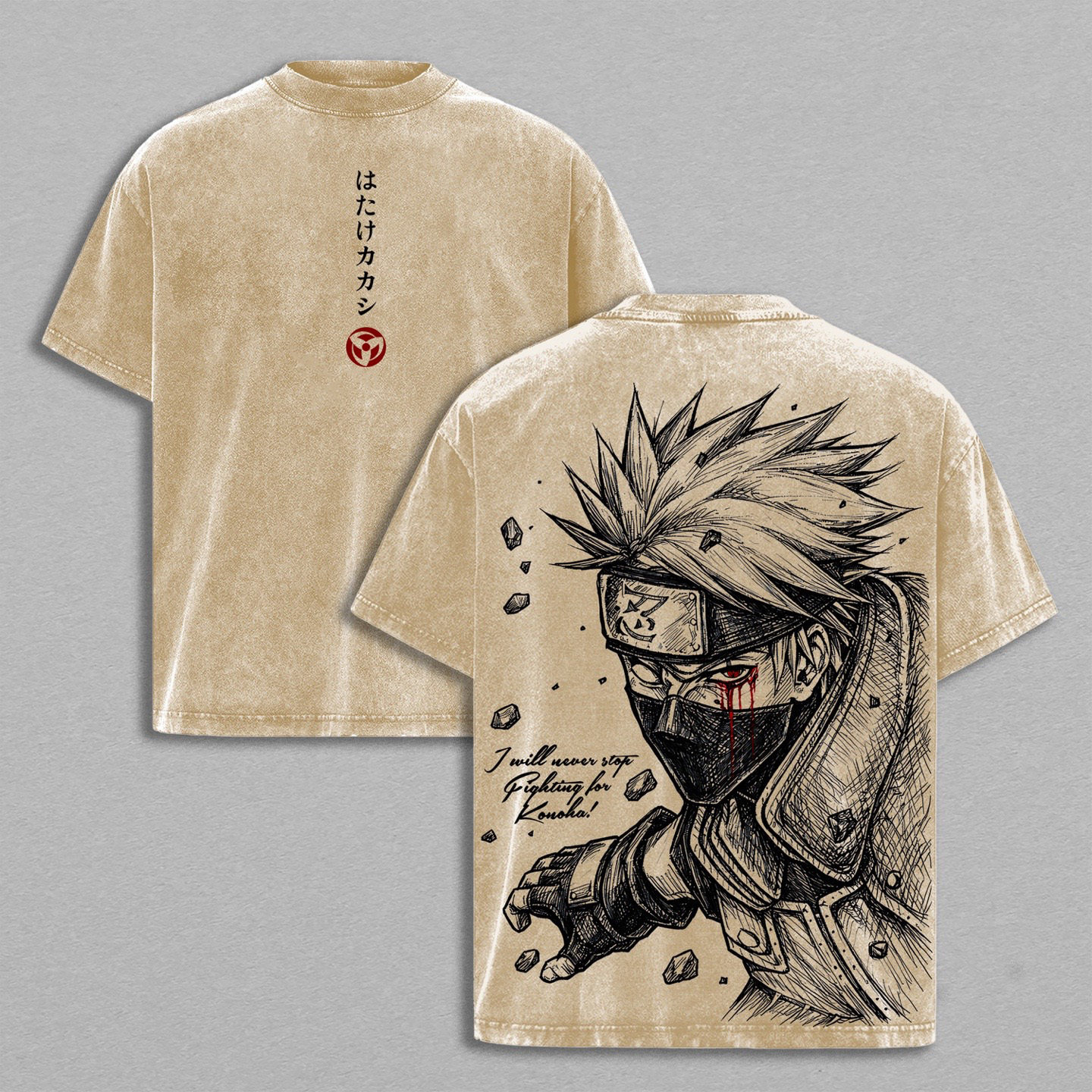 Naruto: Kakashi Vintage Tee