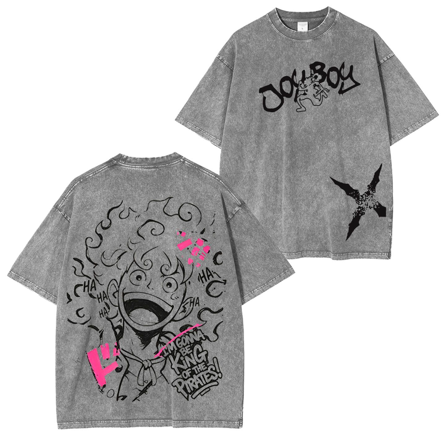 JoyBoy,One Piece Anime Washed T-shirt/Crewneck/Hoodie