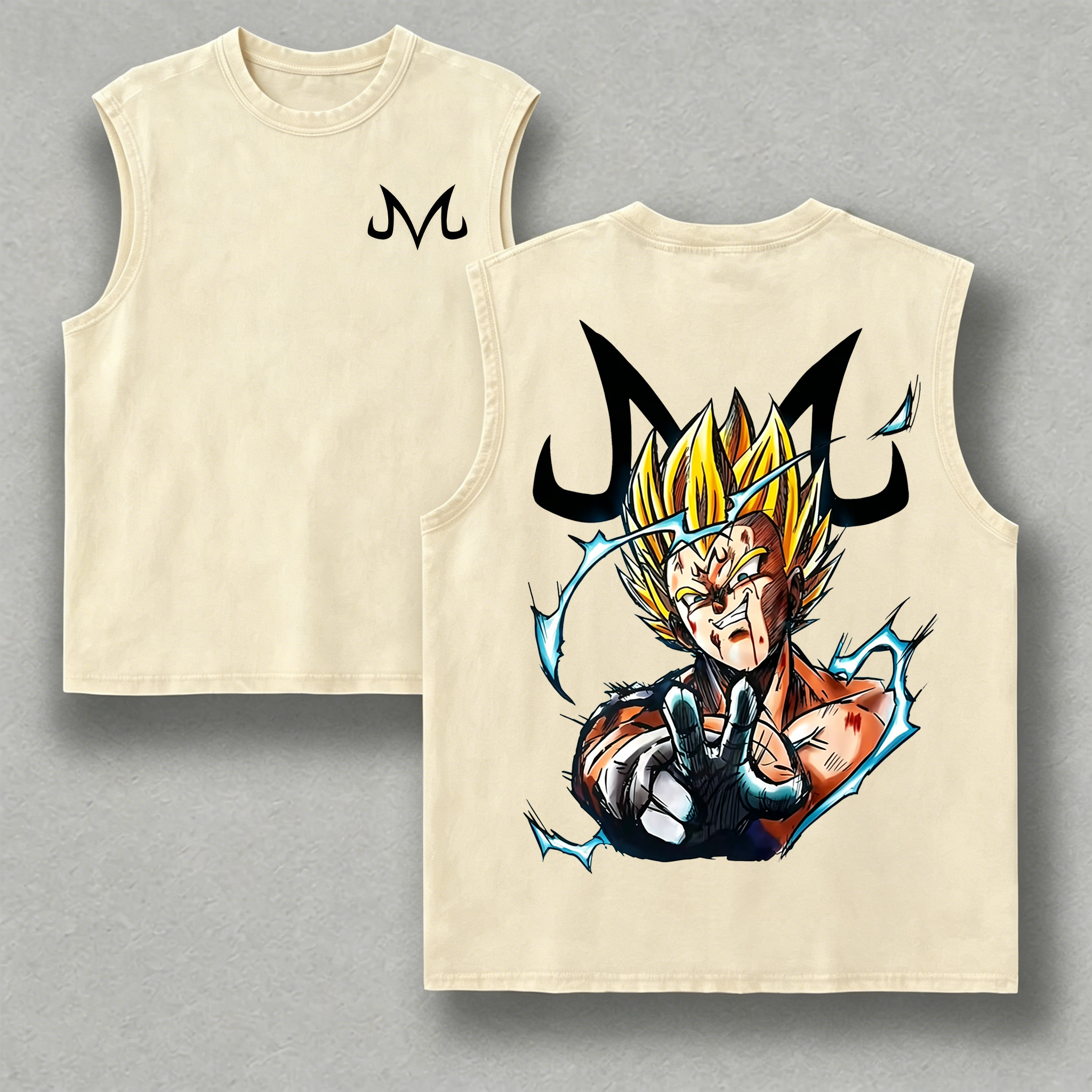 Vegeta,Dragon Ball Z Anime Oversize Unisex Shirts/Crewneck/Hoodie