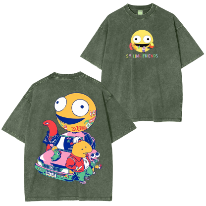 Smiling Friends  Oversized T-shirt/Crewneck/Hoodie