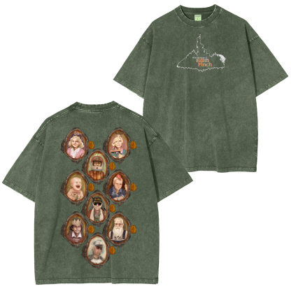 What remains of Edith Finch Unisex Washed T-Shirt
