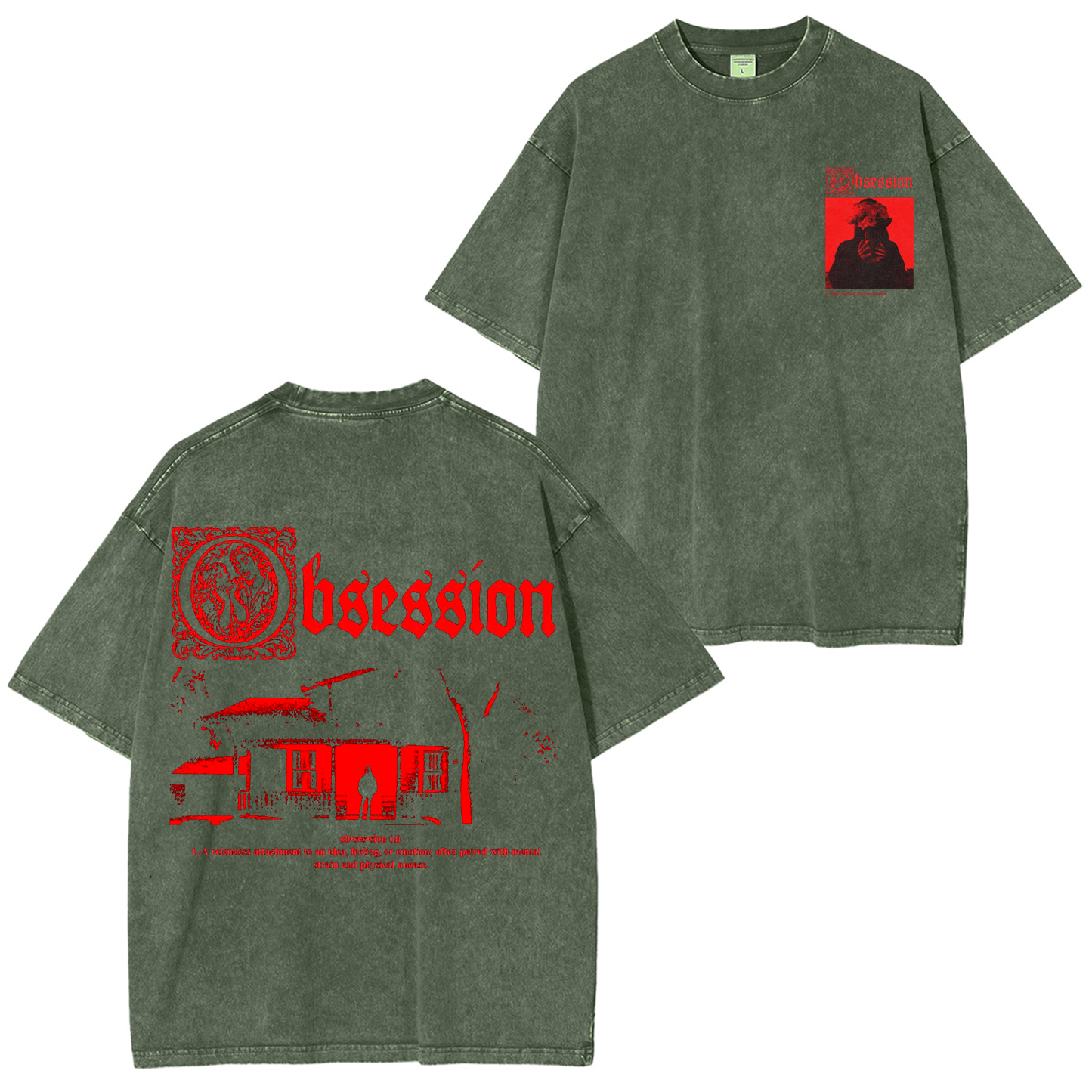 Cinegogue X Obsession I Love You Washed T-shirt/Crewneck/Hoodie