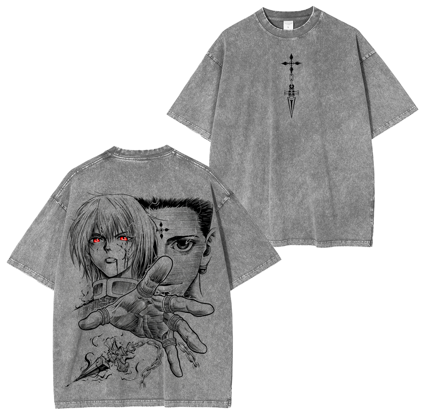 Kurapika Hunter x Hunter Washed T-shirt/Crewneck/Hoodie