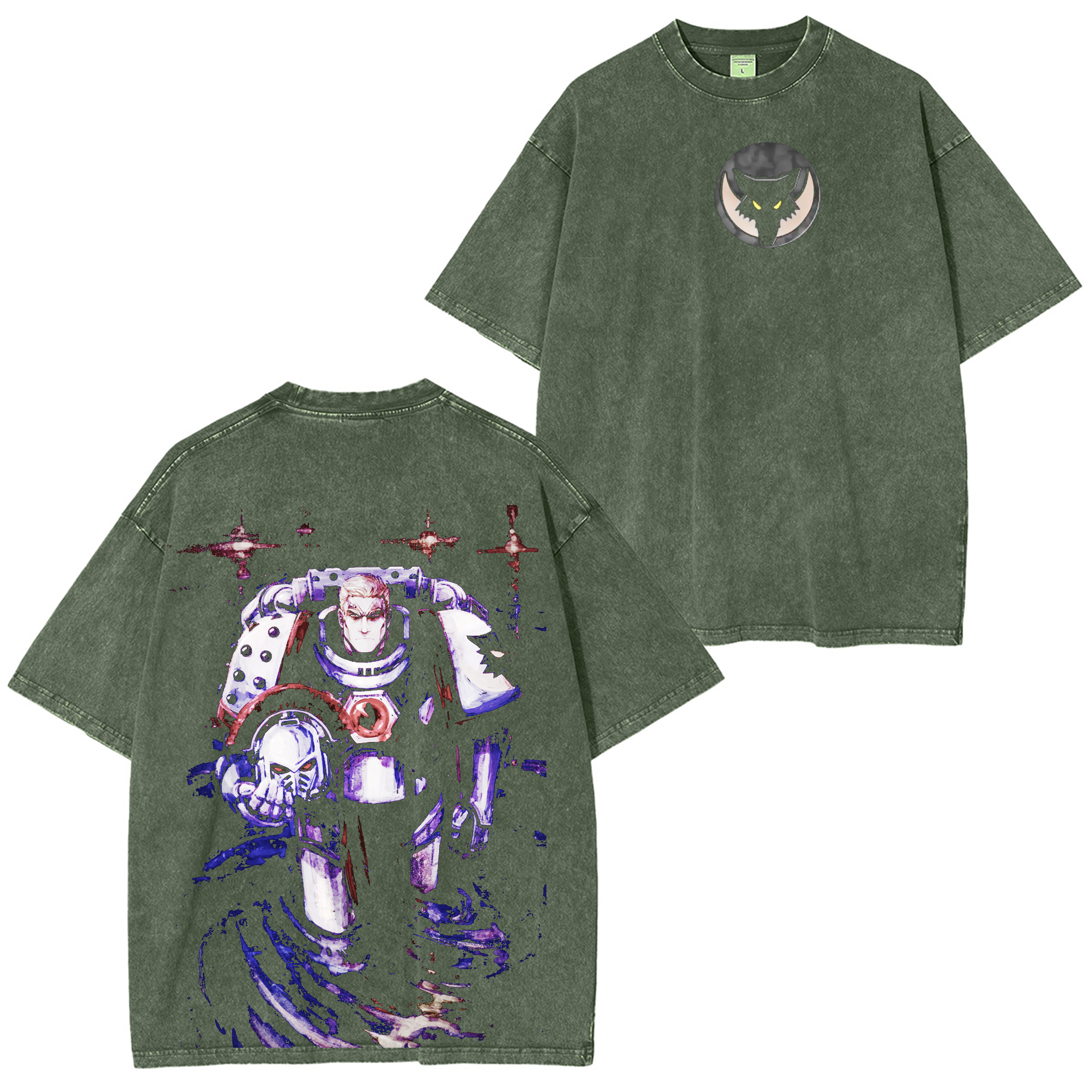Warhammer 40k Game Unisex Washed T-Shirt