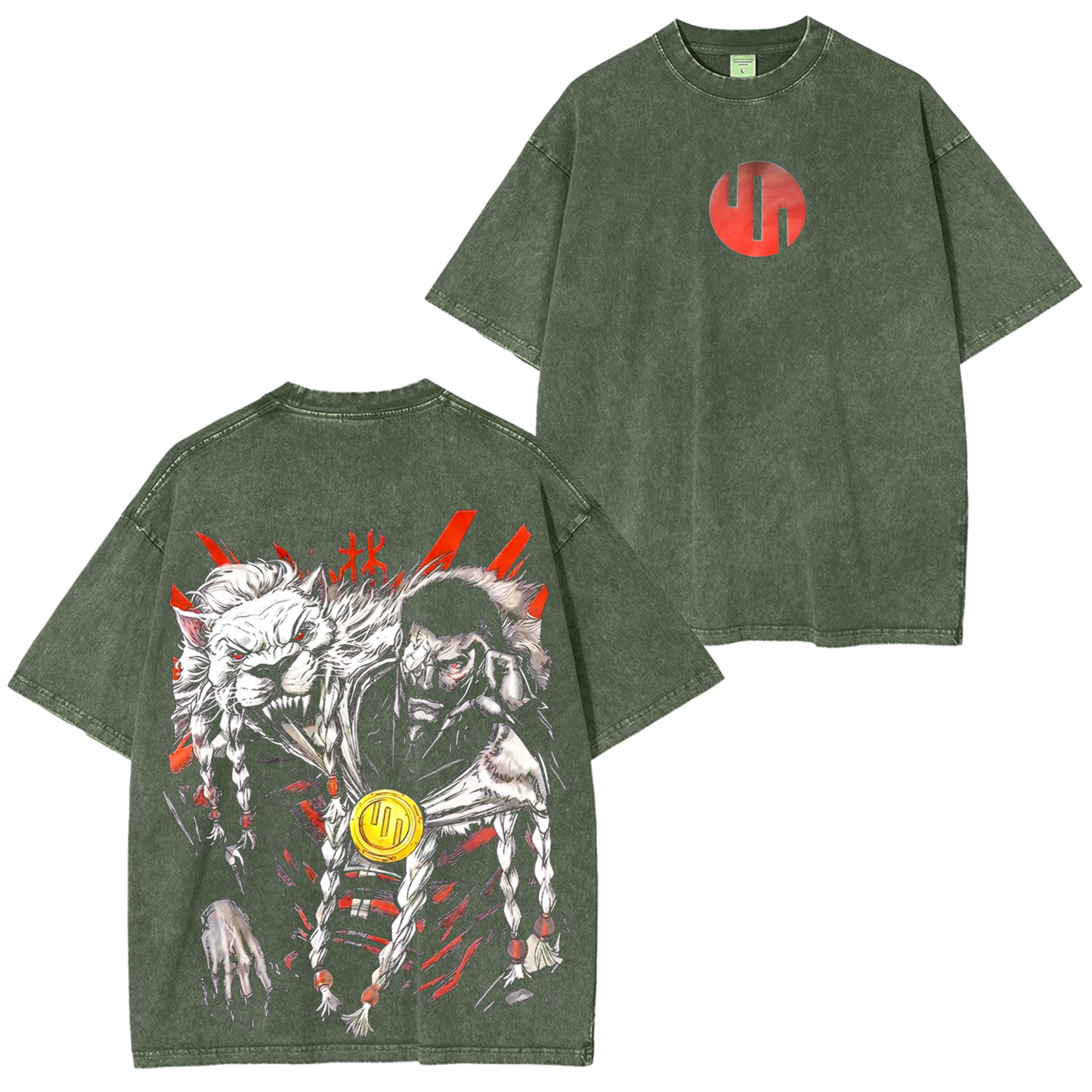 Thragg-Invincible Unisex Washed T-Shirt