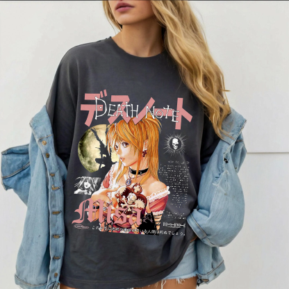 Misa Amane Death Note Inspired Anime Unisex T-shirt/Crewneck/Hoodie