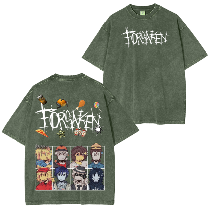 Forsaken Game  Unisex Washed T-Shirt