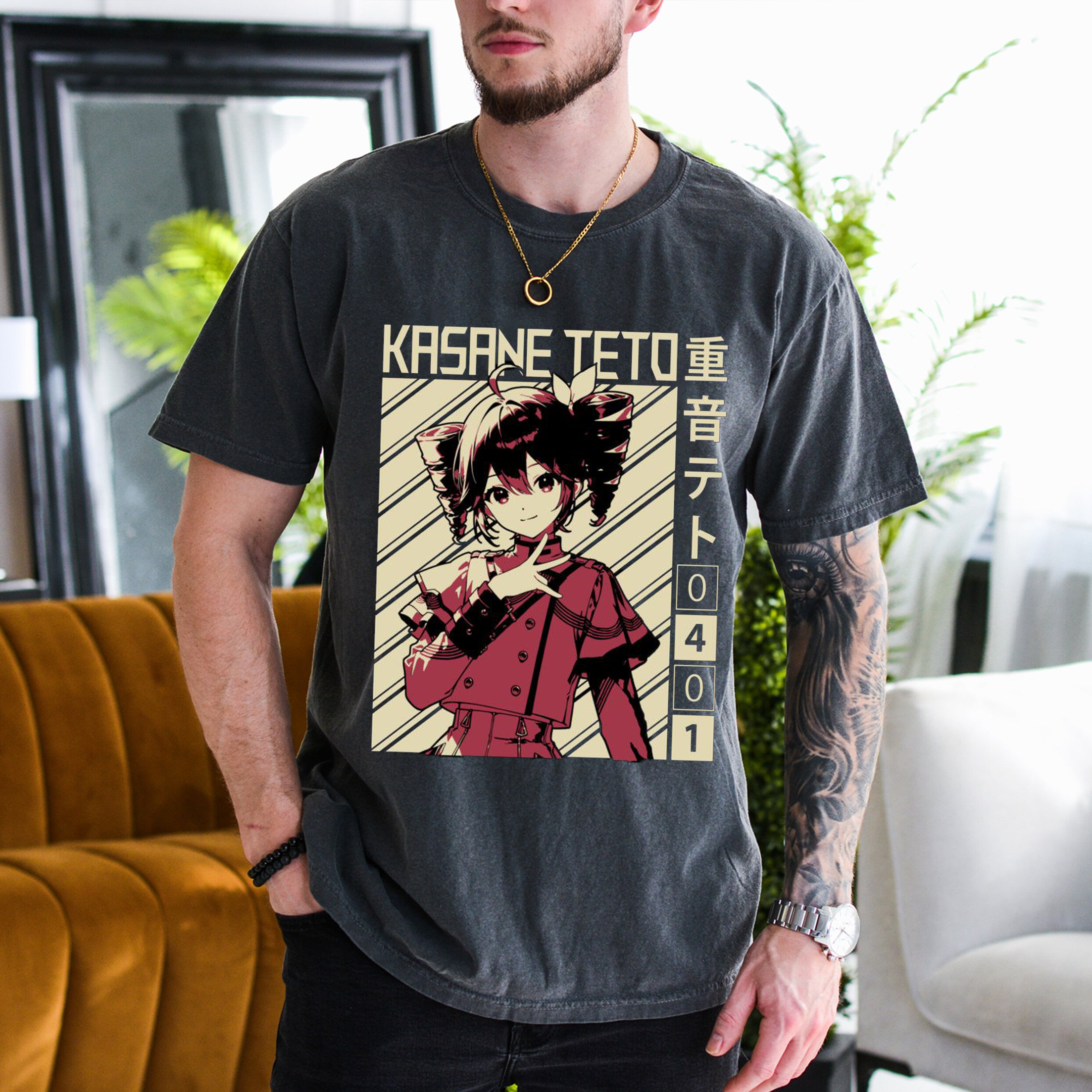 Kasane Teto Anime Unisex T-shirt/Crewneck/Hoodie