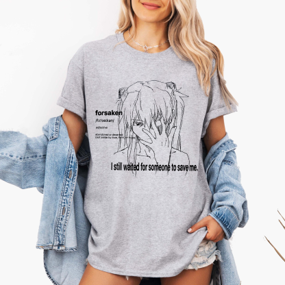 Asuka, Evangelion Anime Oversize Unisex Shirts/Crewneck/Hoodie
