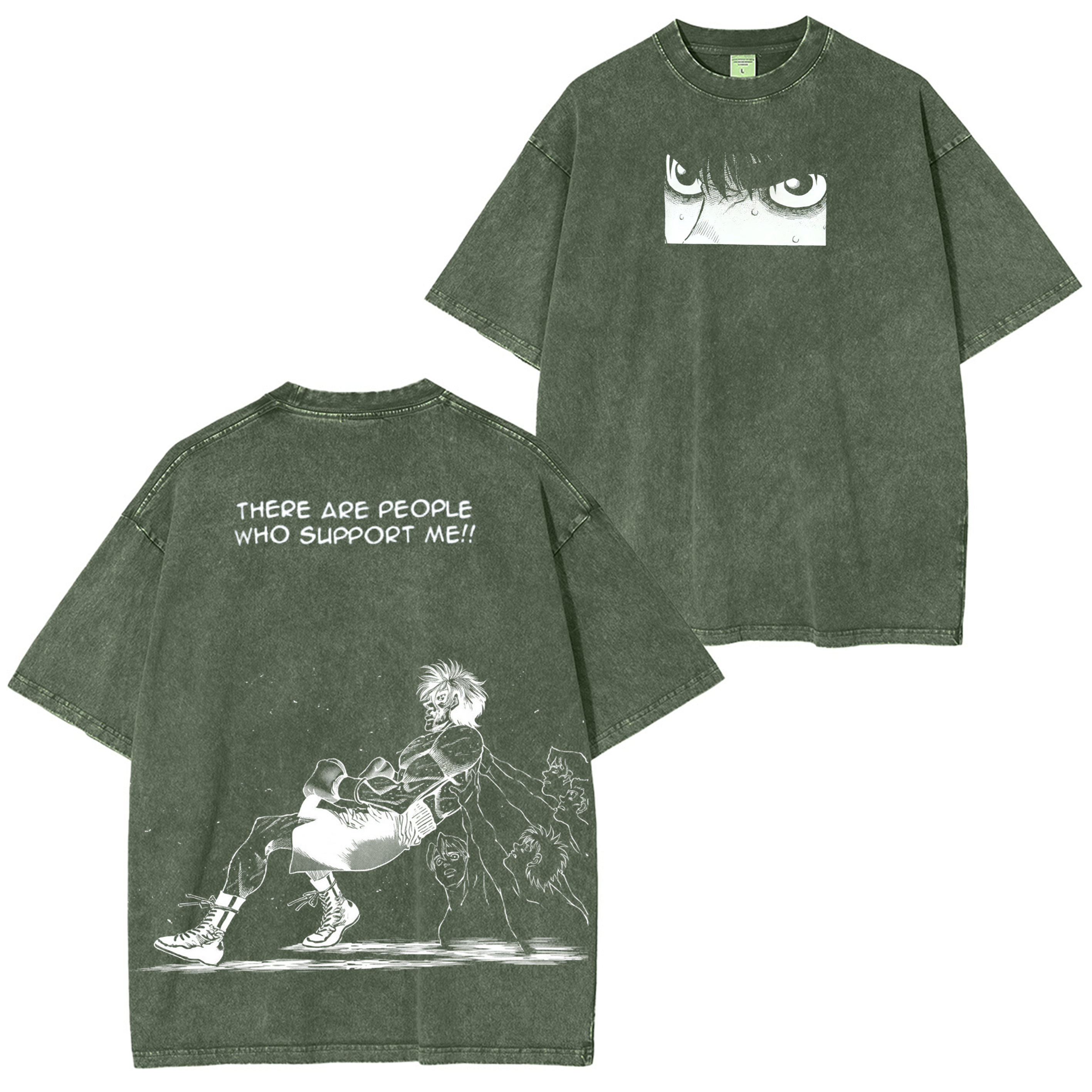Hajime no Ippo Anime Unisex Washed T-Shirt