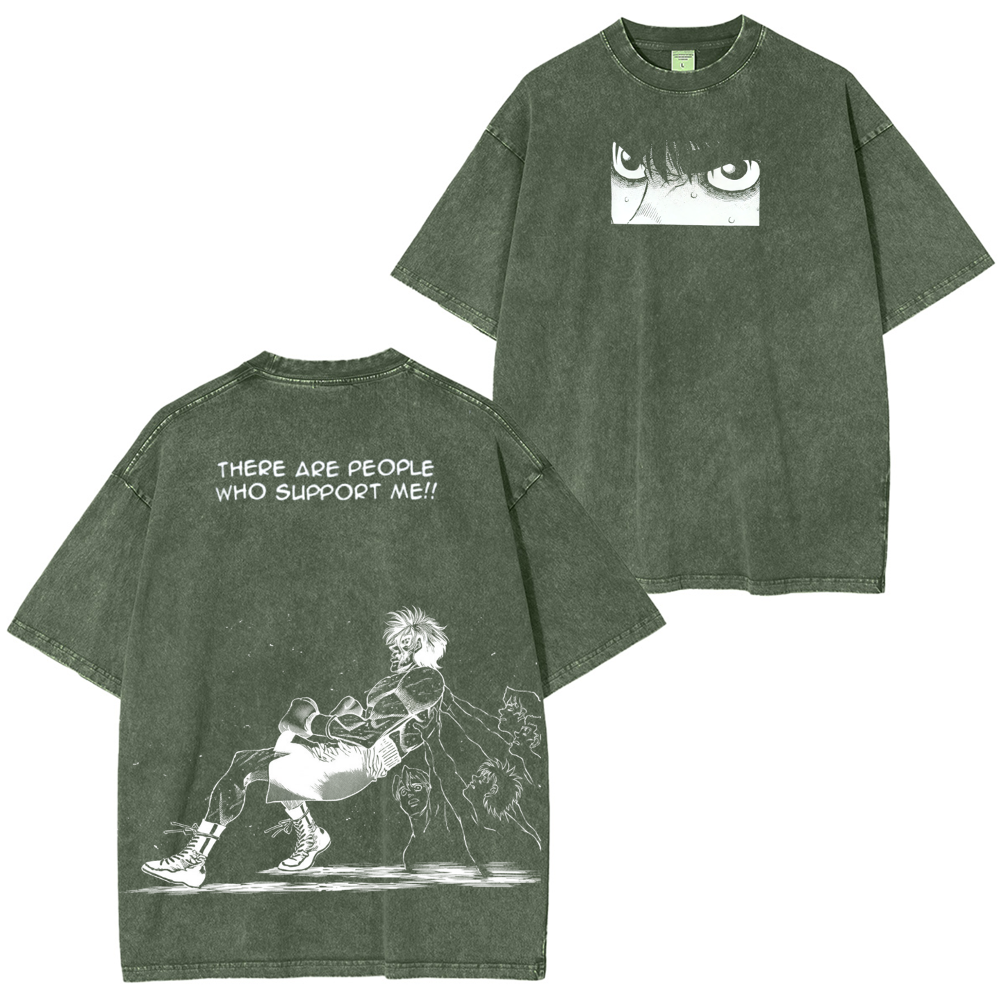 Hajime no Ippo Anime Unisex Washed T-Shirt