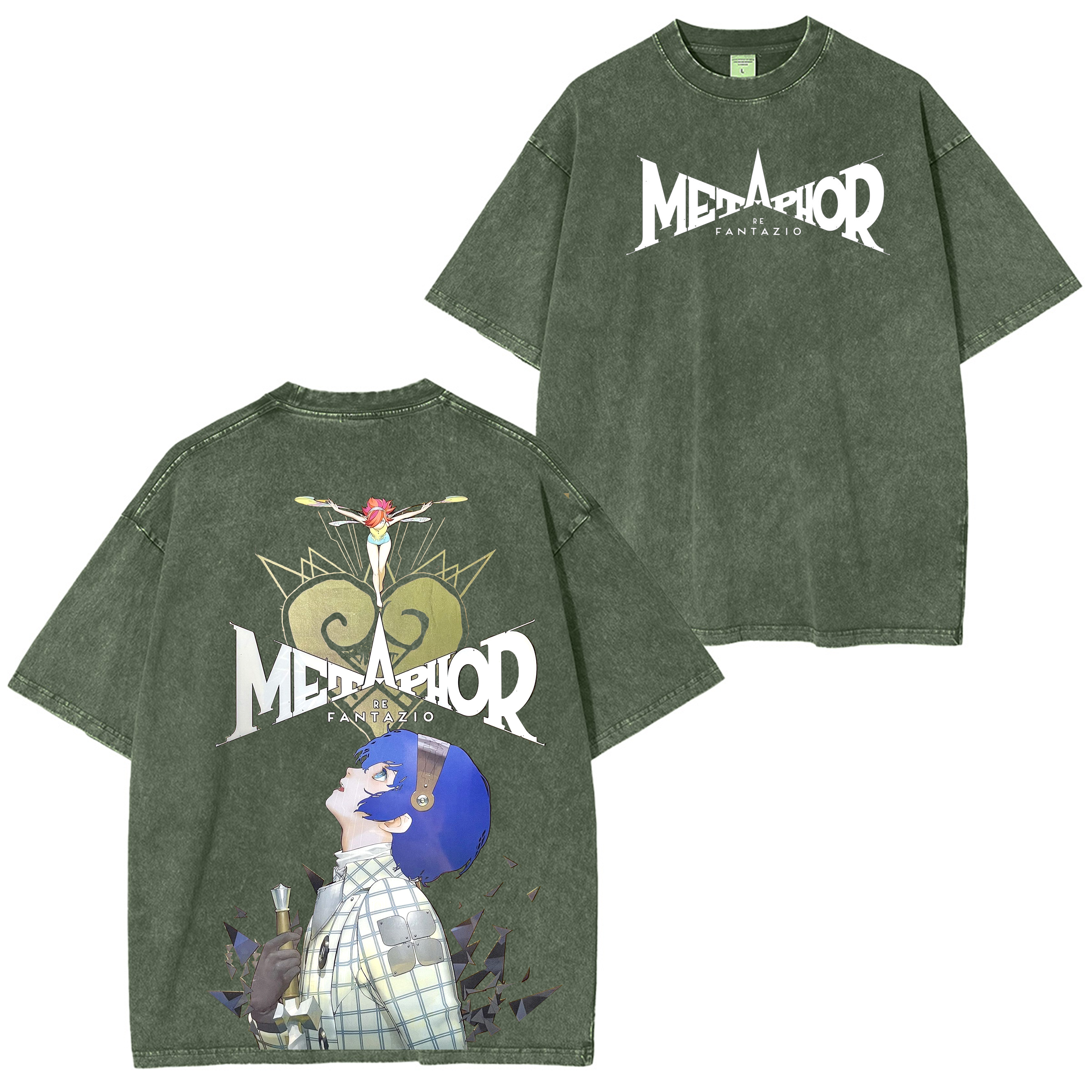 Metaphor ReFantazio Game Unisex Washed T-Shirt