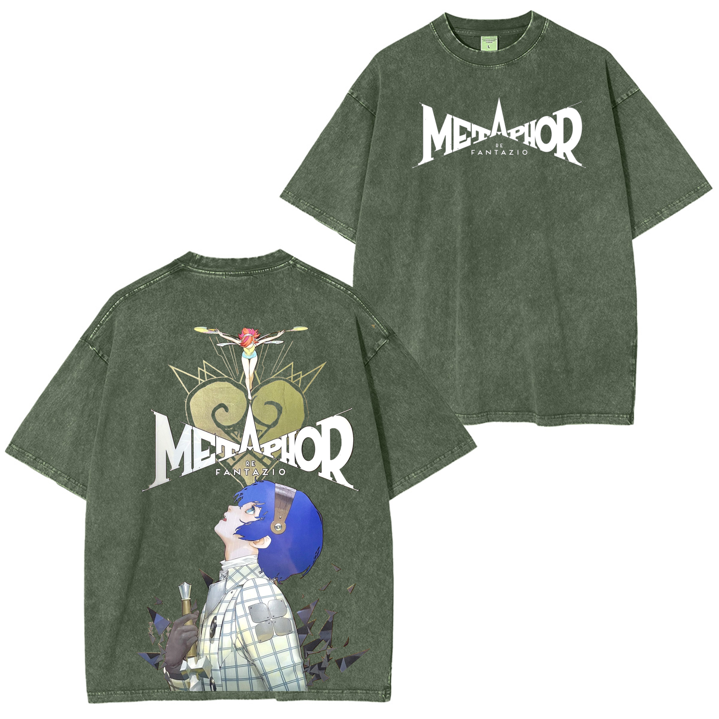 Metaphor ReFantazio Game Unisex Washed T-Shirt