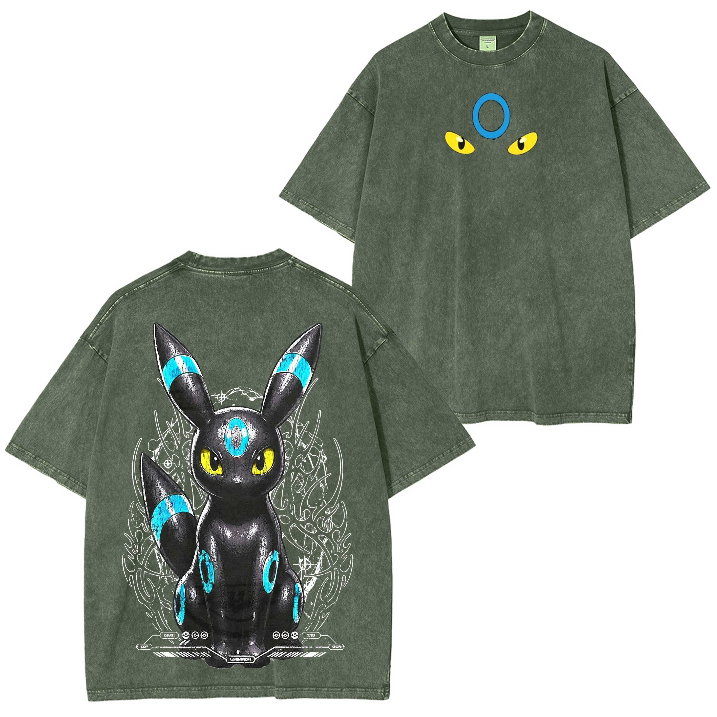 Pokemon anime Unisex Washed T-Shirt