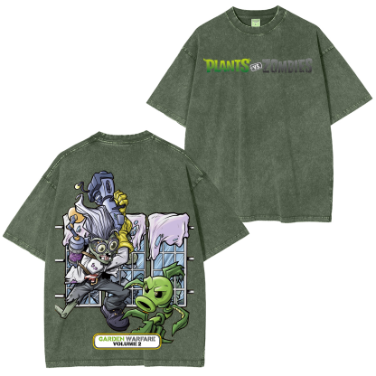 Plants vs. Zombies: Garden Warfare Volume 2 Unisex Washed T-Shirt