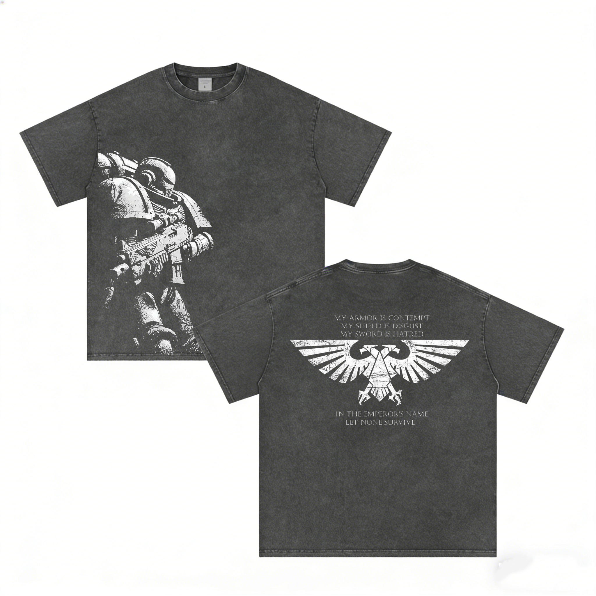 Warhammer 40k Game Unisex Washed T-Shirt