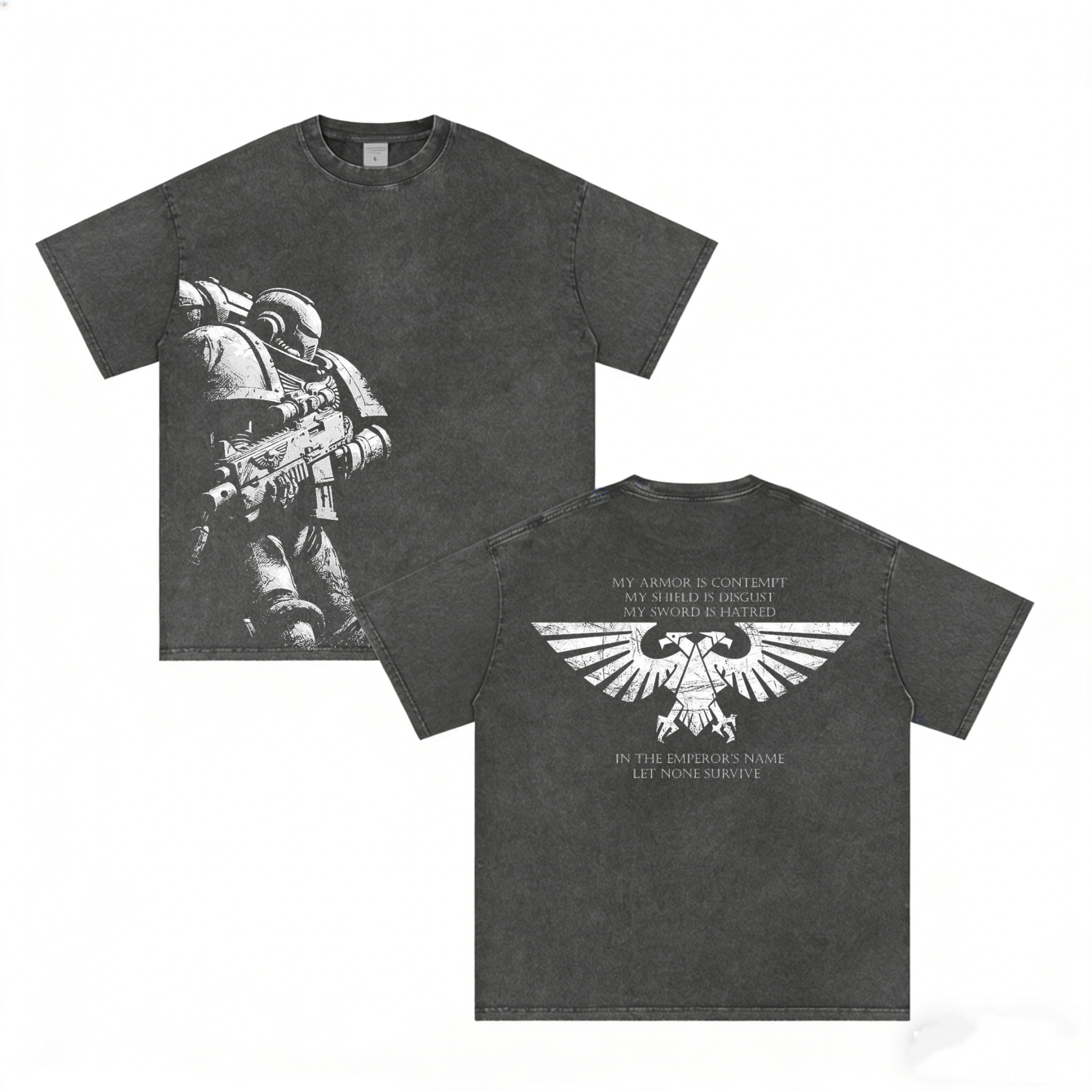 Warhammer 40k Game Unisex Washed T-Shirt