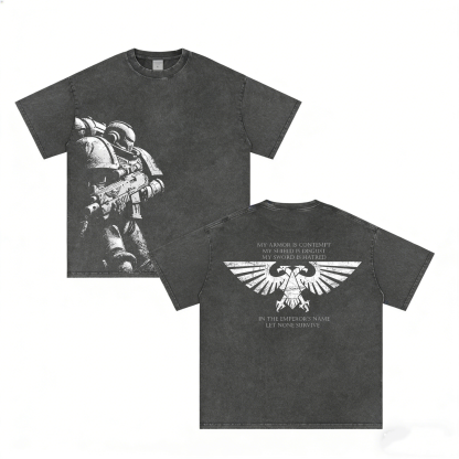 Warhammer 40k Game Unisex Washed T-Shirt