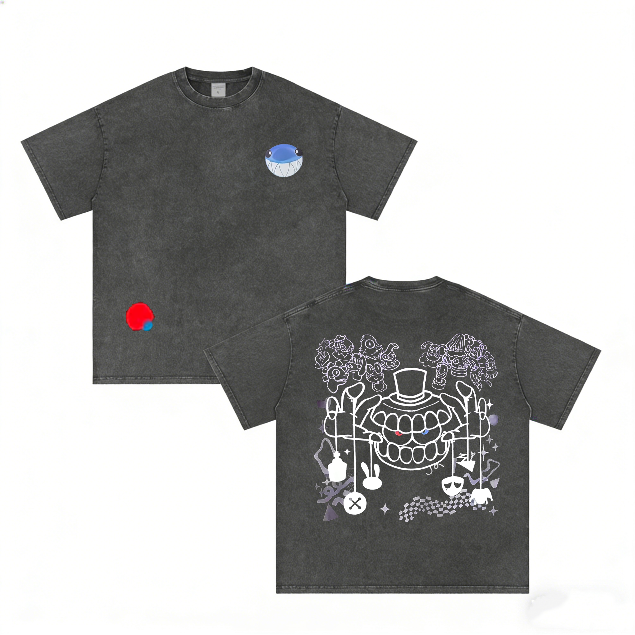 The Amazing Digital Circus Unisex Washed T-Shirt