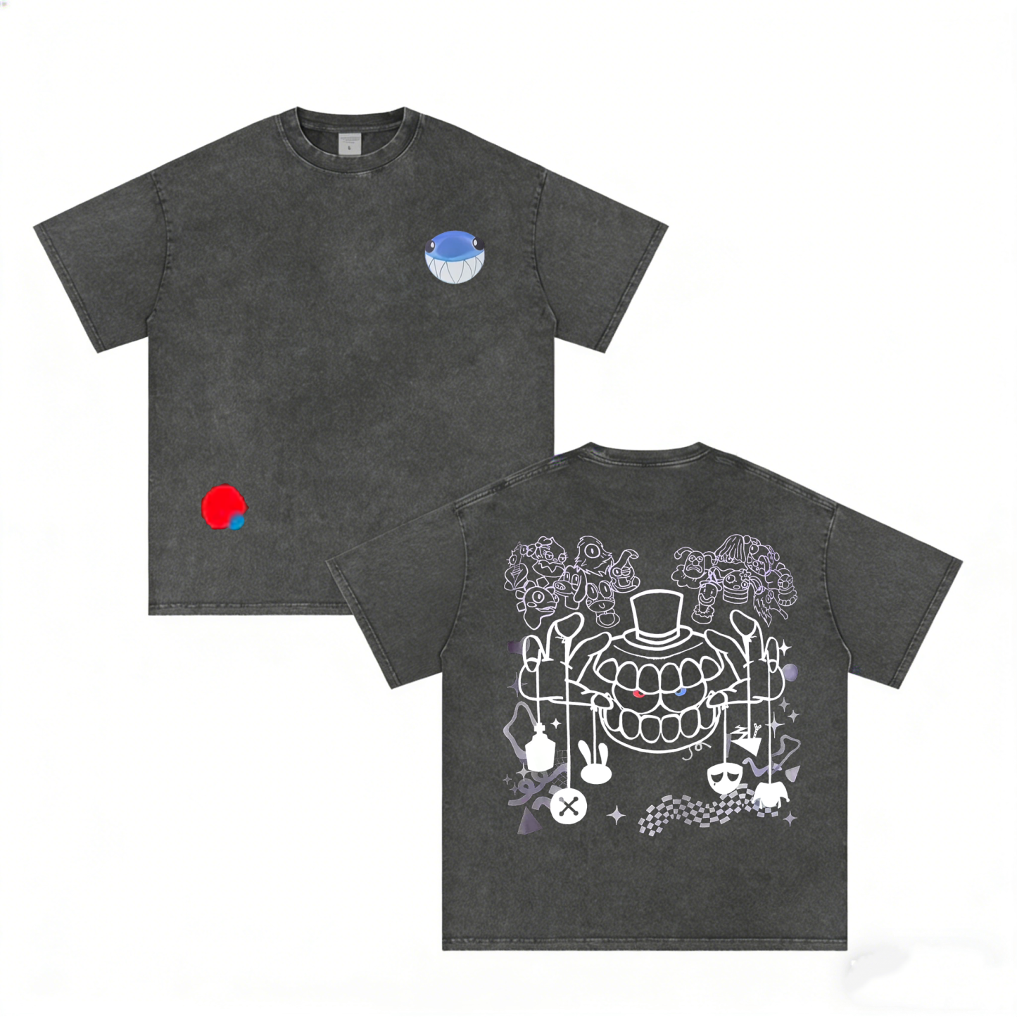 The Amazing Digital Circus Unisex Washed T-Shirt