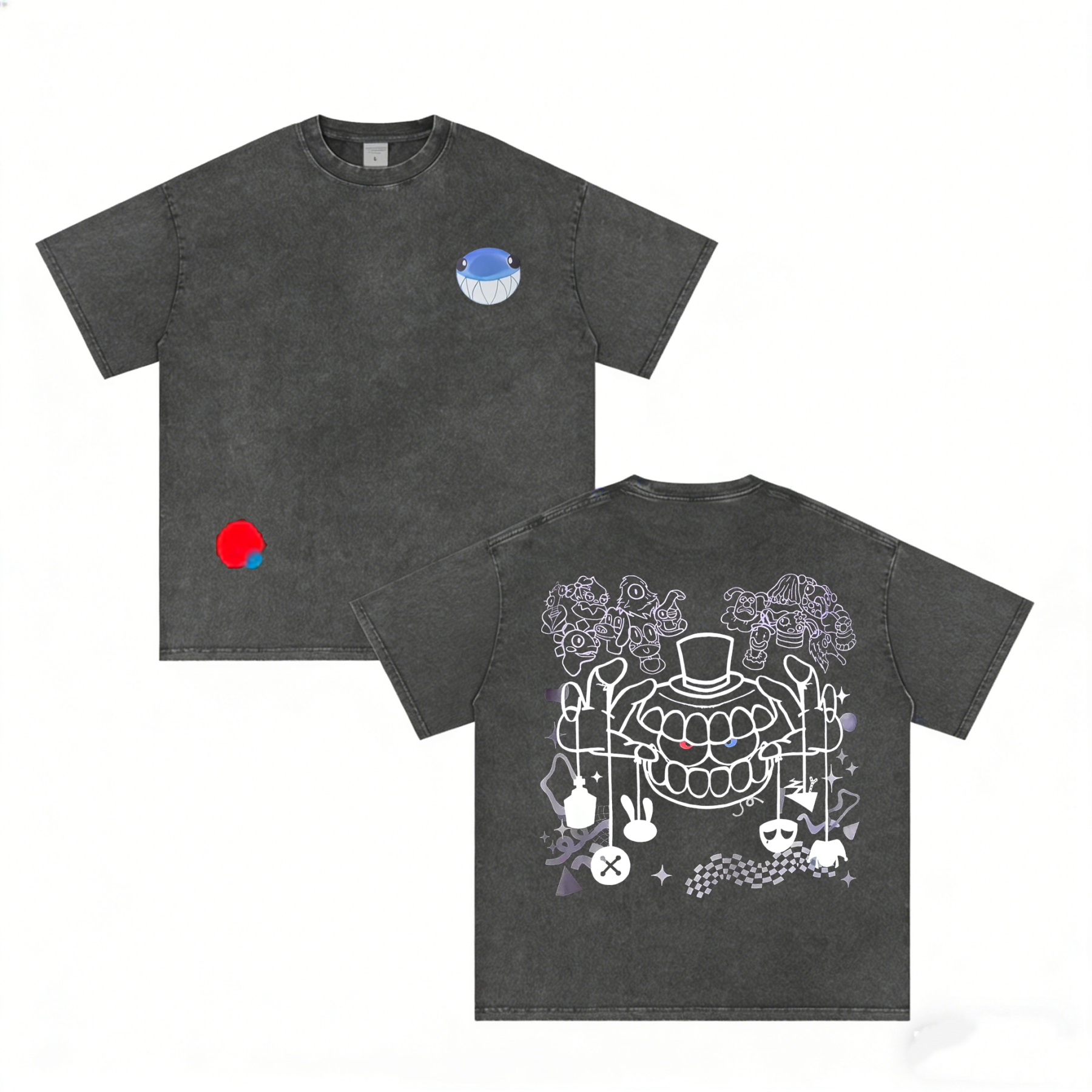 The Amazing Digital Circus Unisex Washed T-Shirt