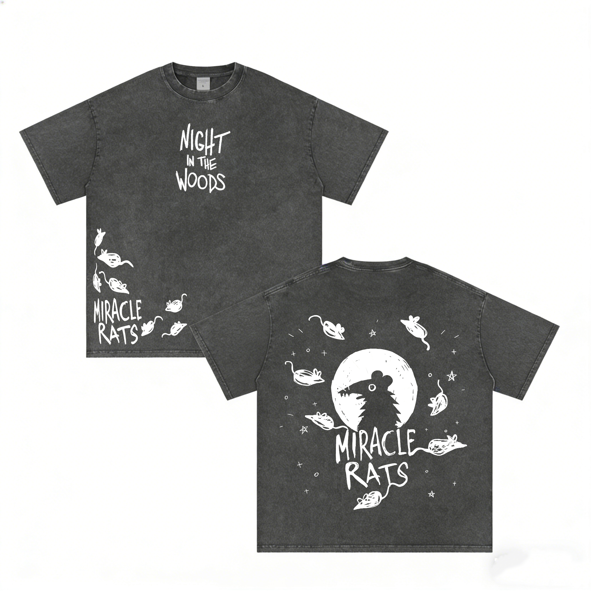 Night in the Woods Unisex Washed T-Shirt