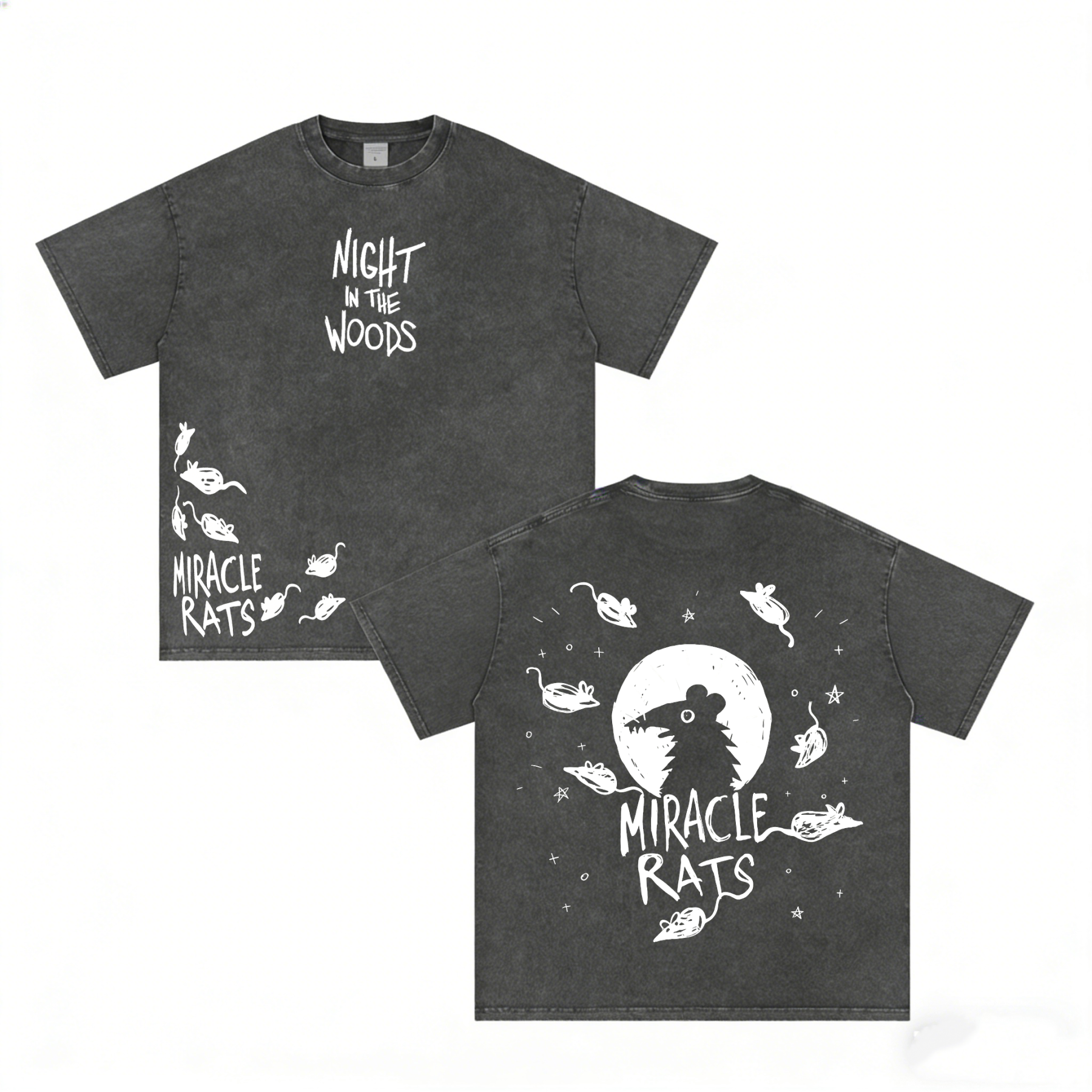 Night in the Woods Unisex Washed T-Shirt