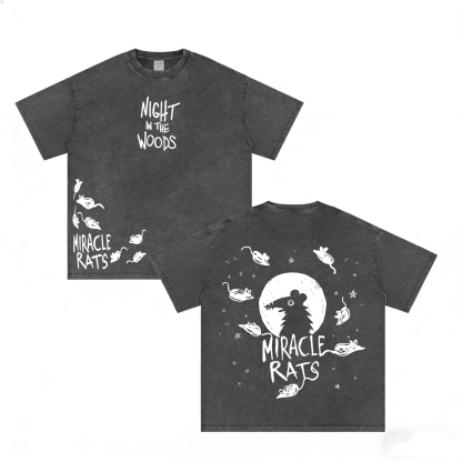 Night in the Woods Unisex Washed T-Shirt