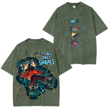 Night in the Woods Game  Unisex Washed T-Shirt