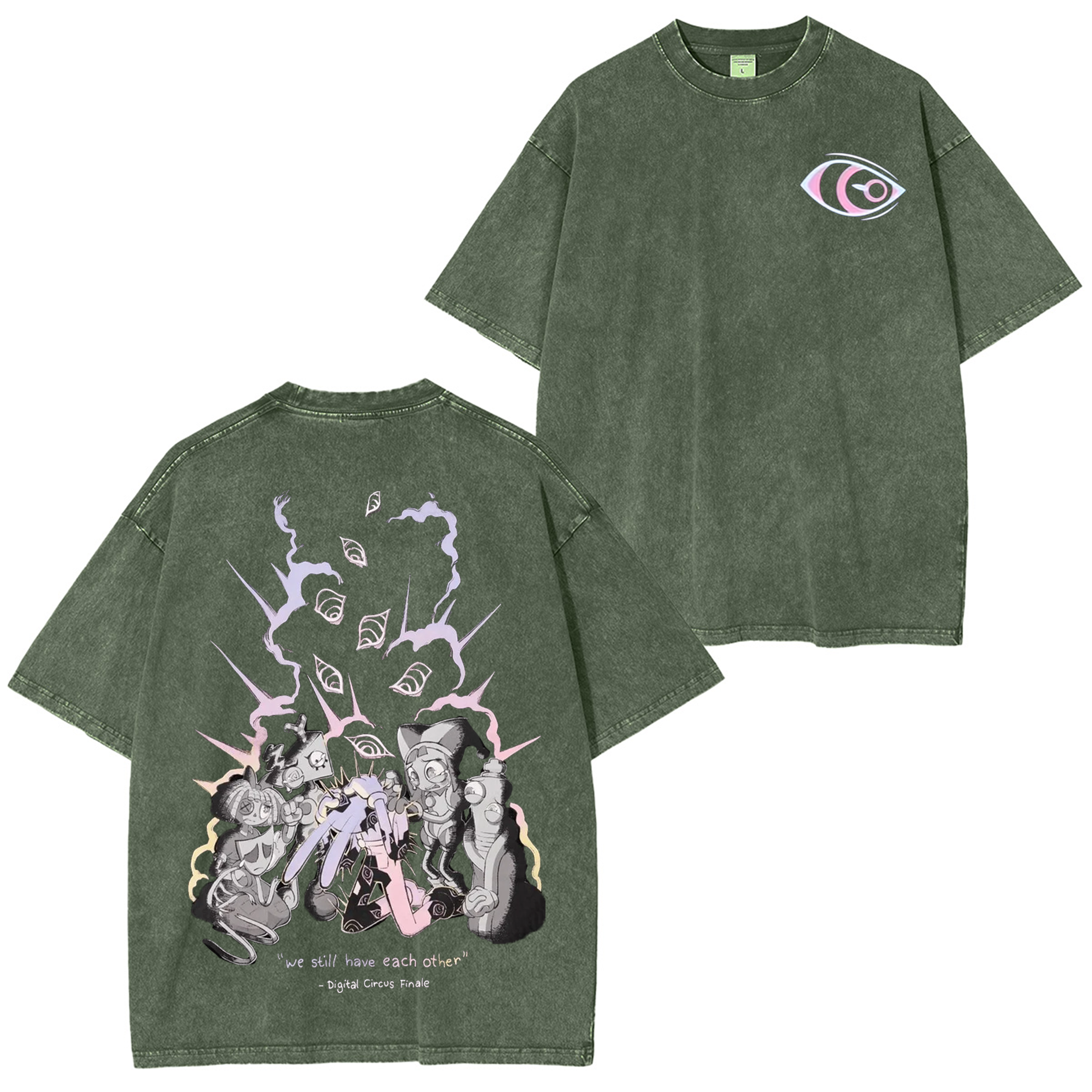 The Amazing Digital Circus Unisex Washed T-Shirt