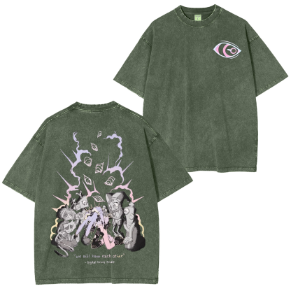 The Amazing Digital Circus Unisex Washed T-Shirt