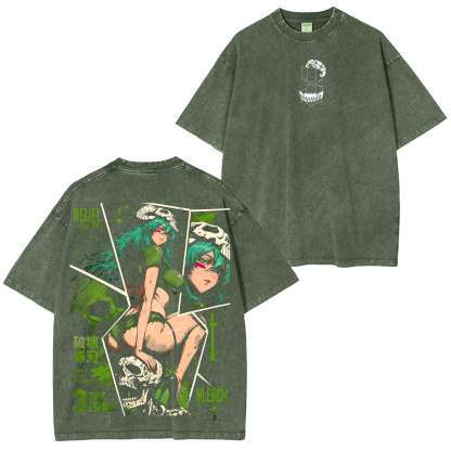Neliel Bleach Anime Unisex Washed T-Shirt