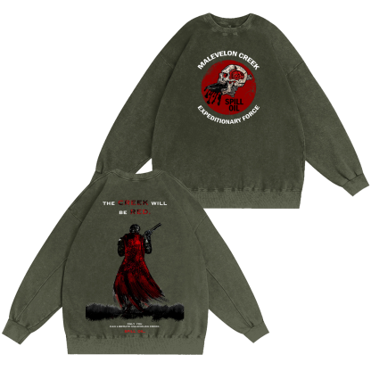 Helldivers 2 Game Washed T-shirt/Crewneck/Hoodie