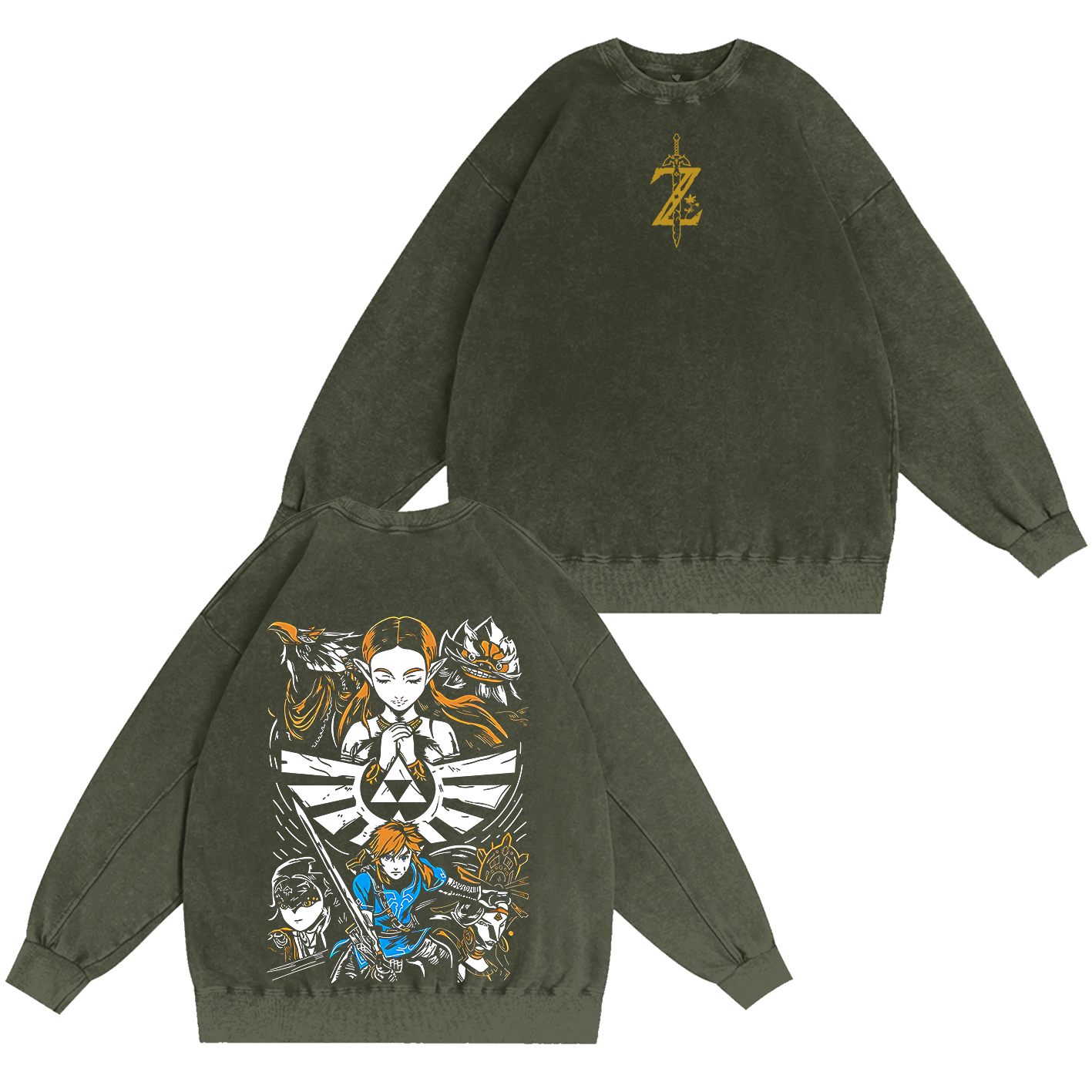 Zelda Merchandise Oversized T-shirt/Crewneck/Hoodie
