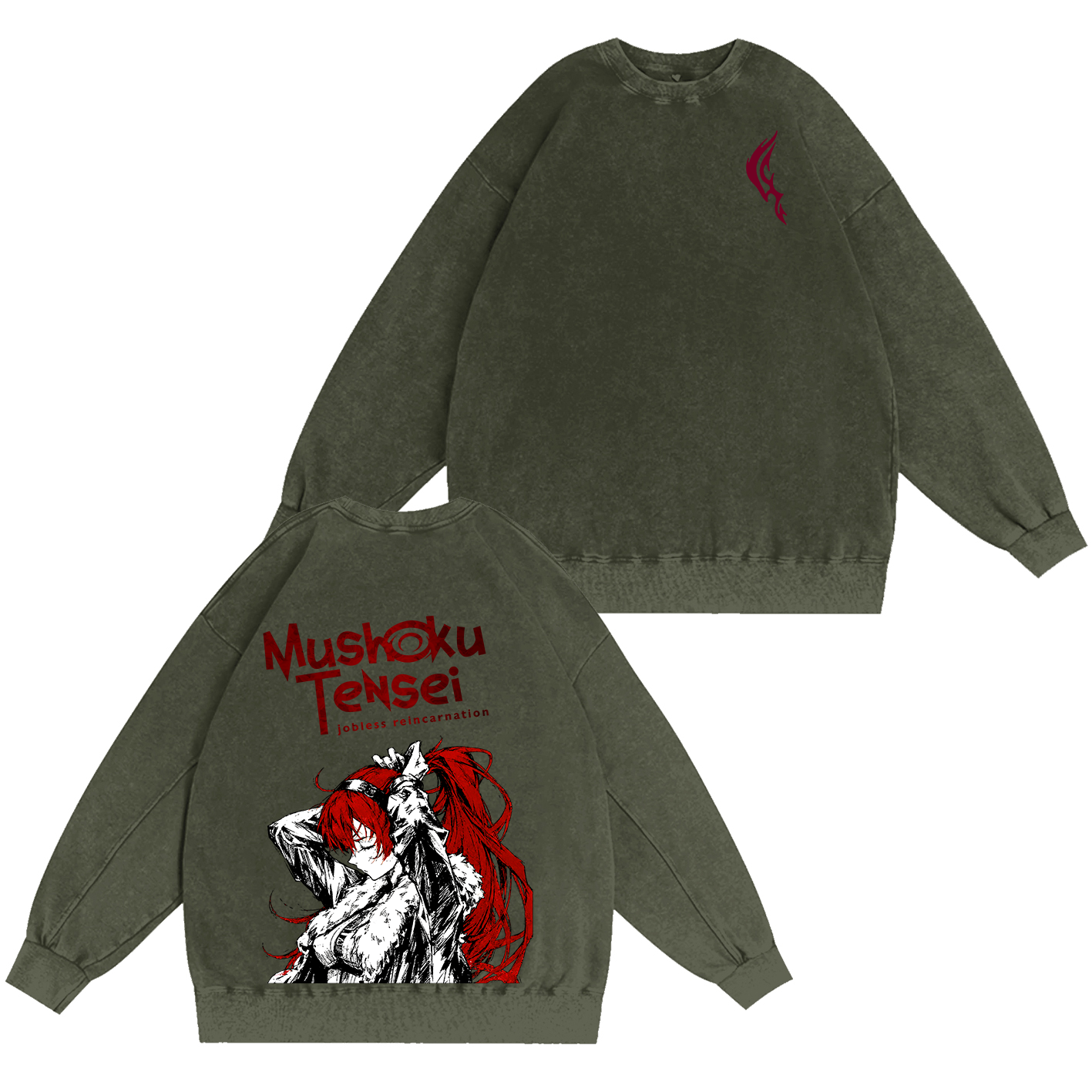 Mushoku Tensei 02 Oversized T-shirt/Crewneck/Hoodie