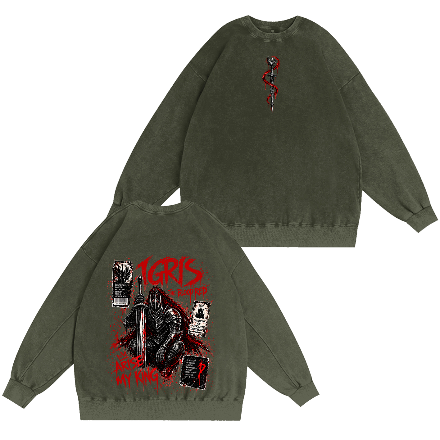 Igris Solo Leveling Oversized T-shirt/Crewneck/Hoodie
