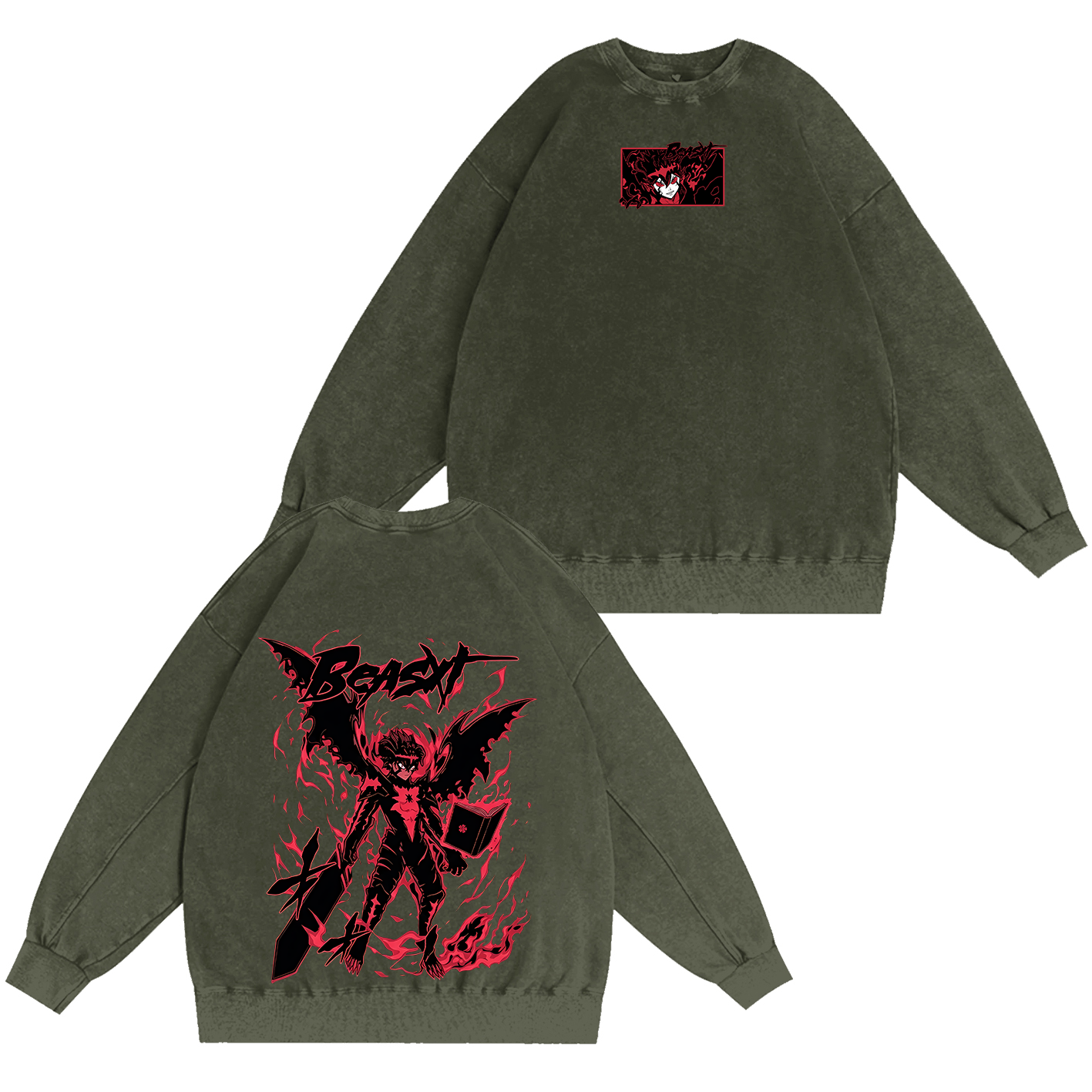 Asta Black Clover Season 2 Oversized T-shirt/Crewneck/Hoodie