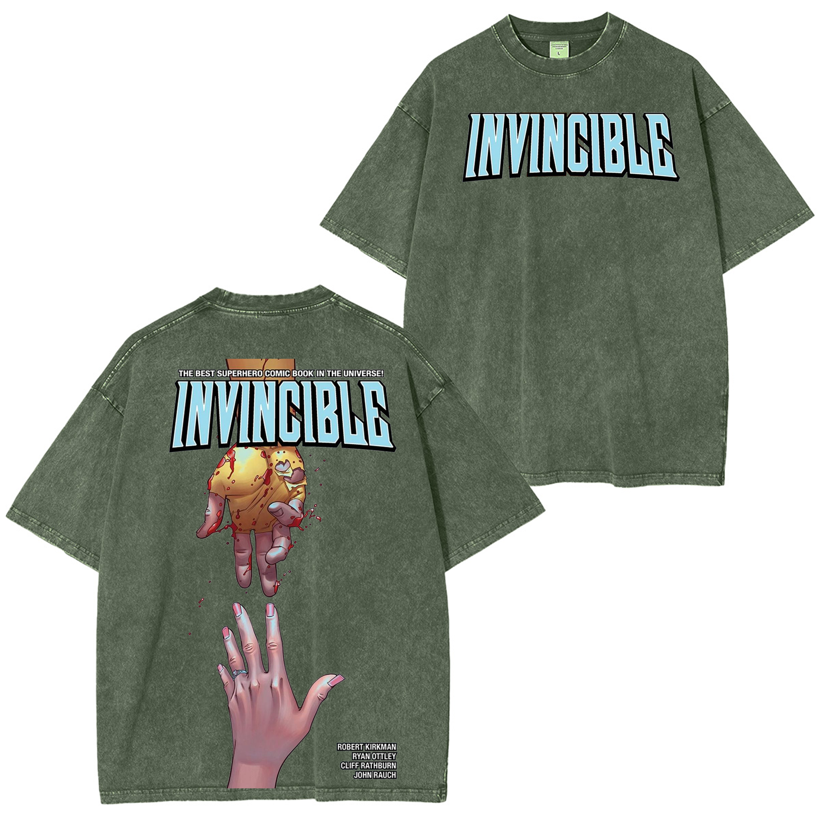 Invincible Essential Washed T-shirt/Crewneck/Hoodie