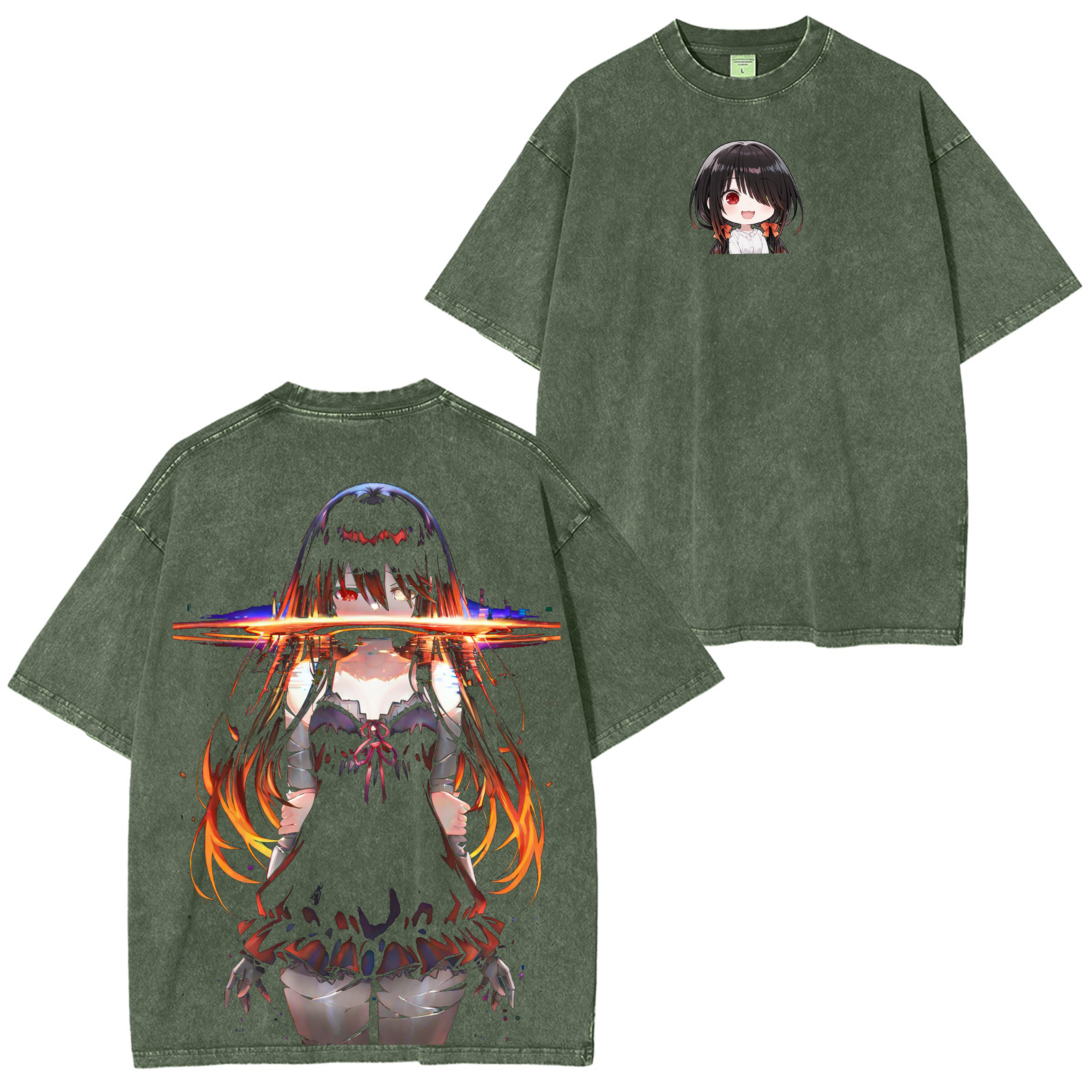 Kurumi Tokisaki Anime Oversized T-shirt/Crewneck/Hoodie