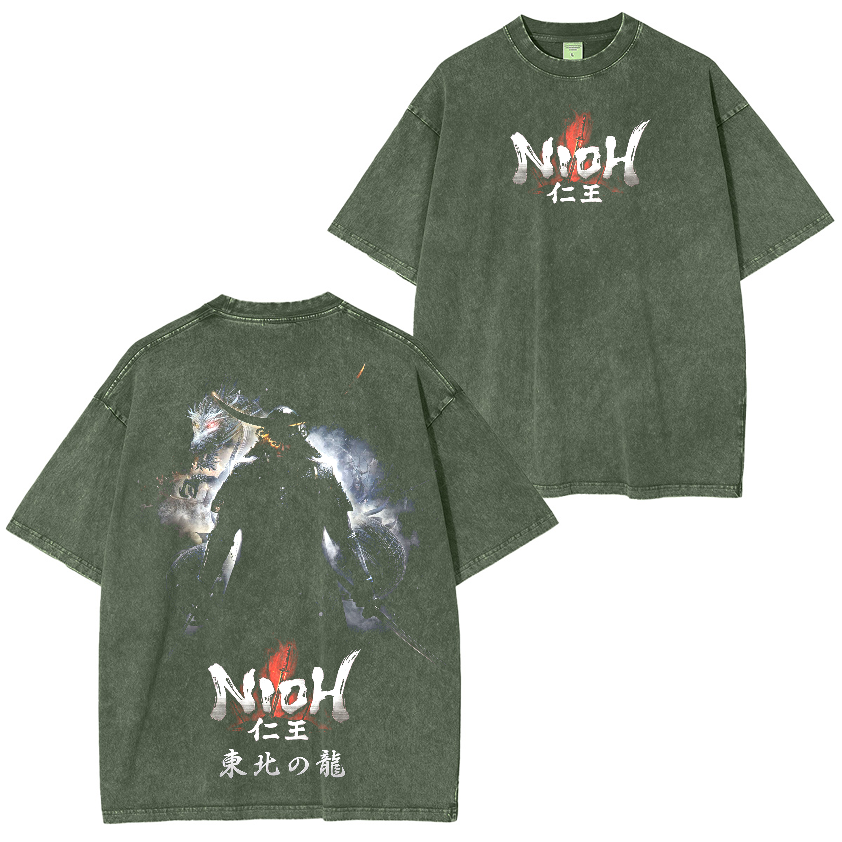 Nioh 3 Game Oversized T-shirt/Crewneck/Hoodie