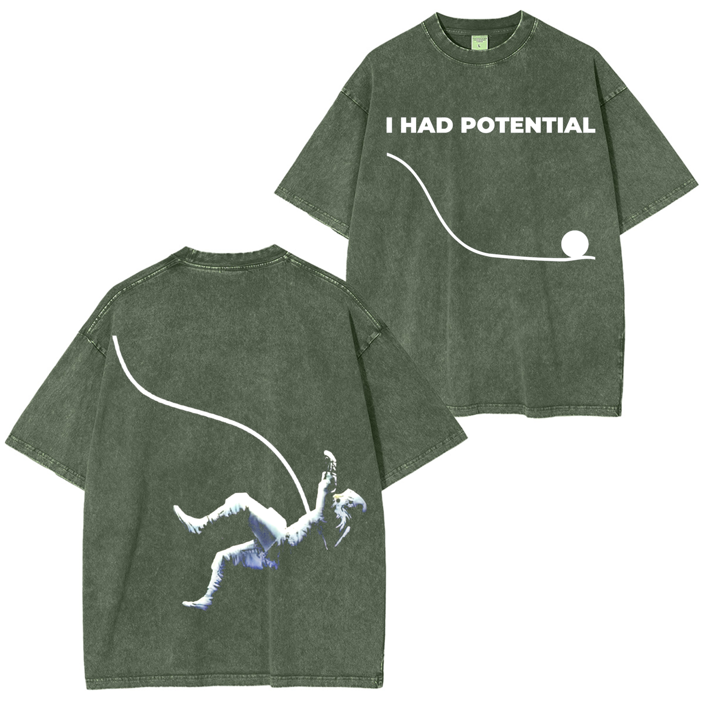 Dr Graces I Had Potential, Project Hail Mary Oversized T-shirt/Crewneck/Hoodie