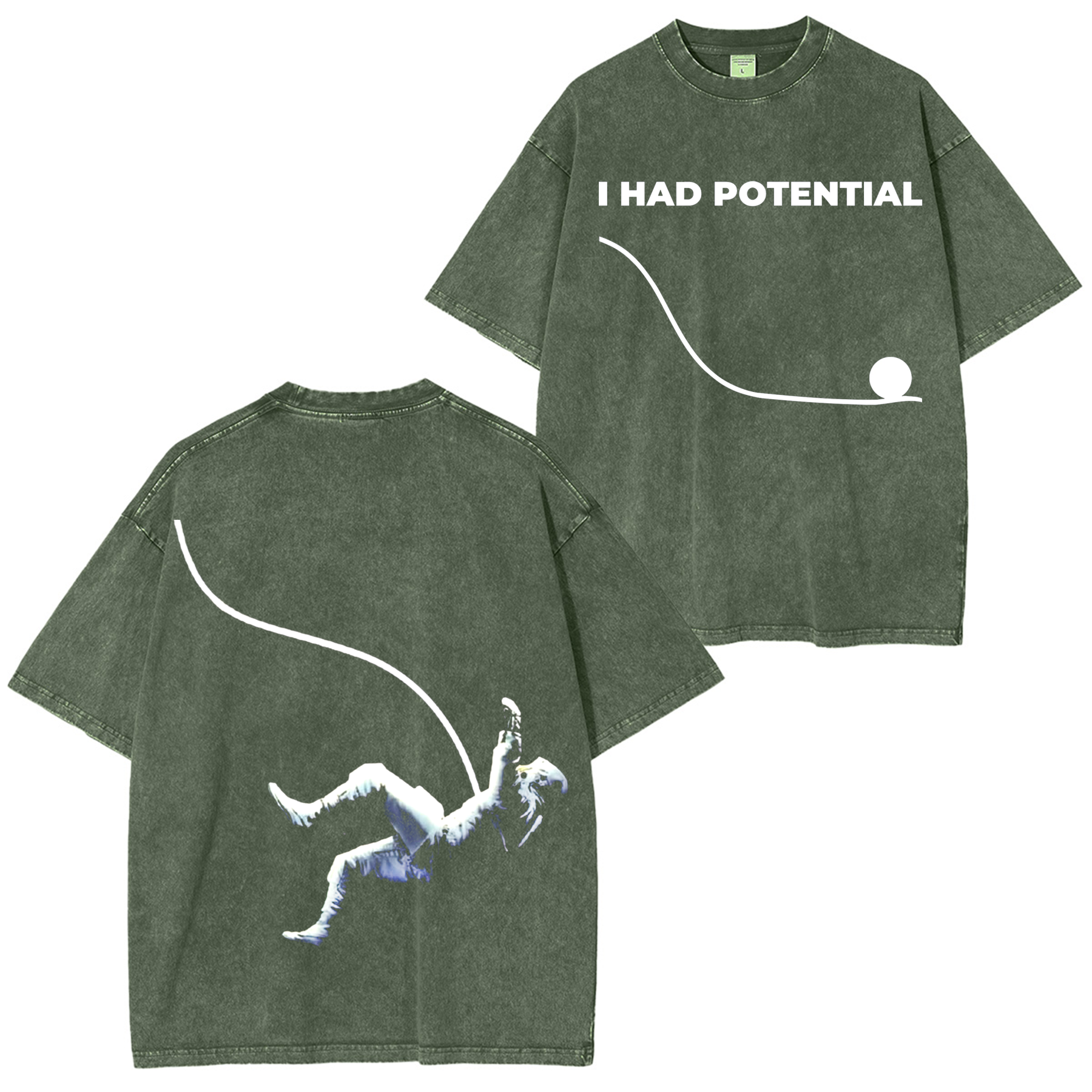 Dr Graces I Had Potential, Project Hail Mary Oversized T-shirt/Crewneck/Hoodie