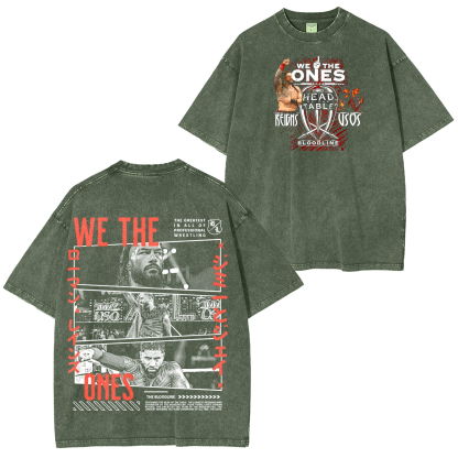 We The Ones,Roman Reigns WWE Oversized T-shirt/Crewneck/Hoodie