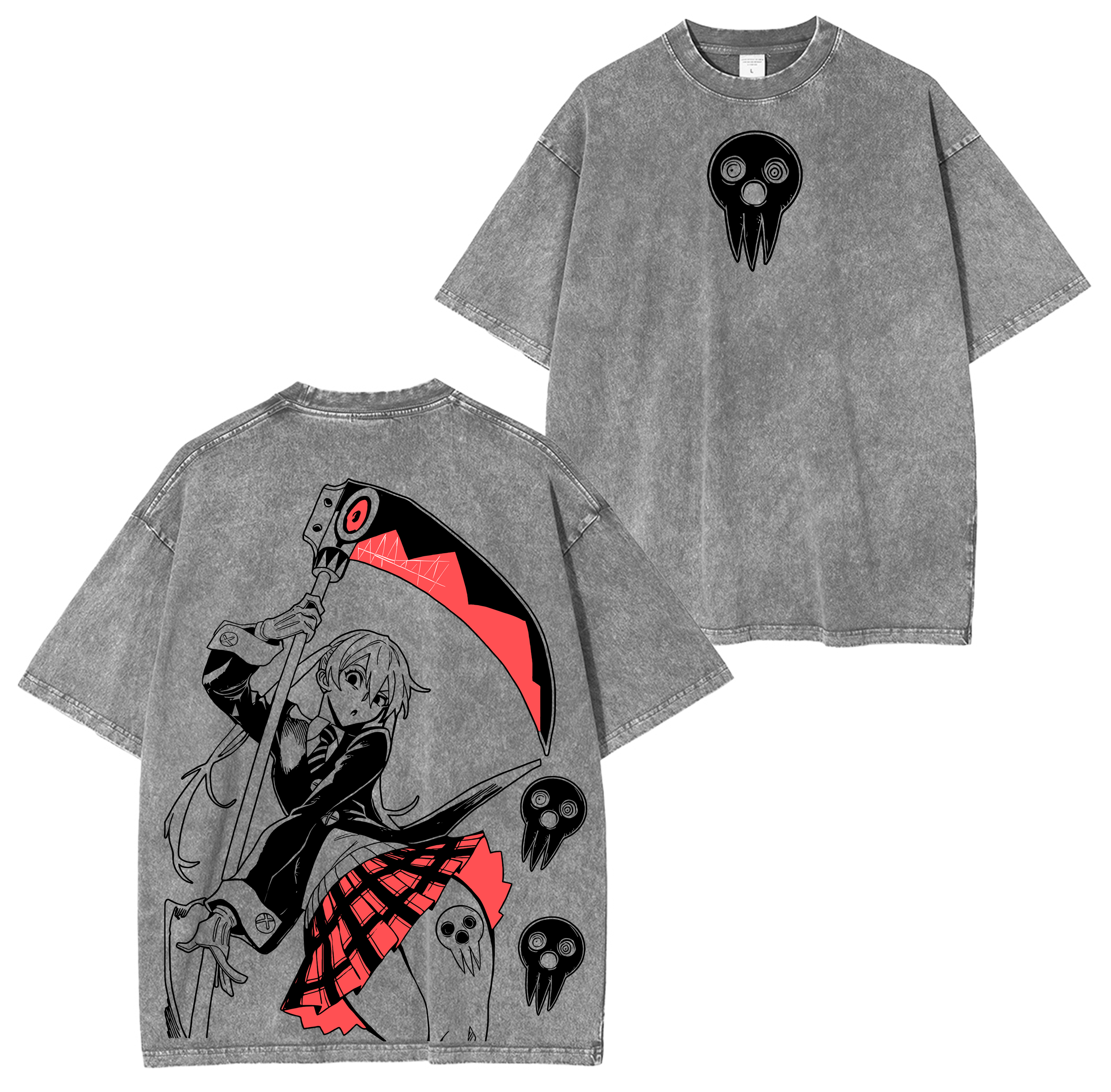 Maka Albarn Soul Eater Anime Vintage  Unisex Washed T-Shirt