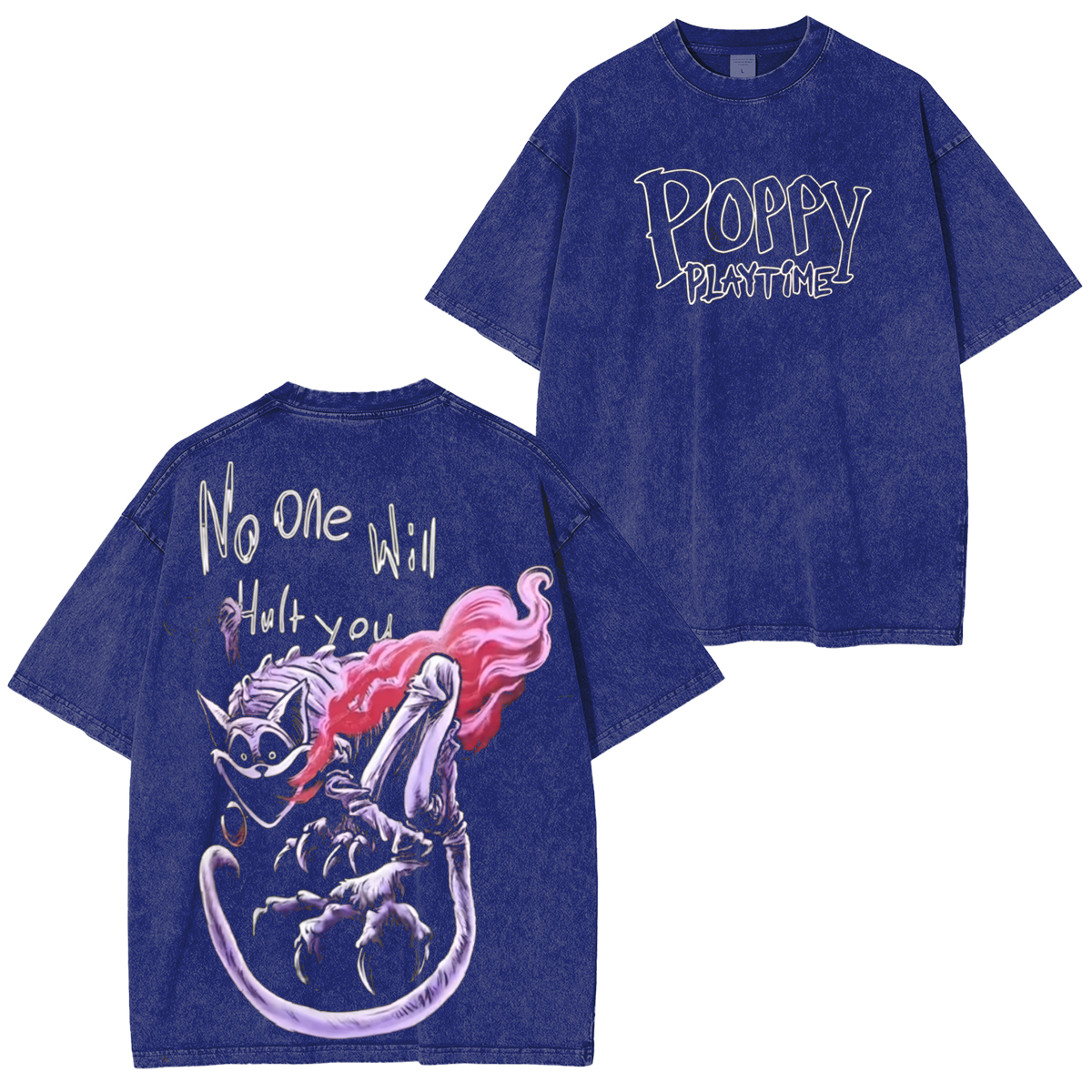 Poppy Playtime Washed T-shirt/Crewneck/Hoodie