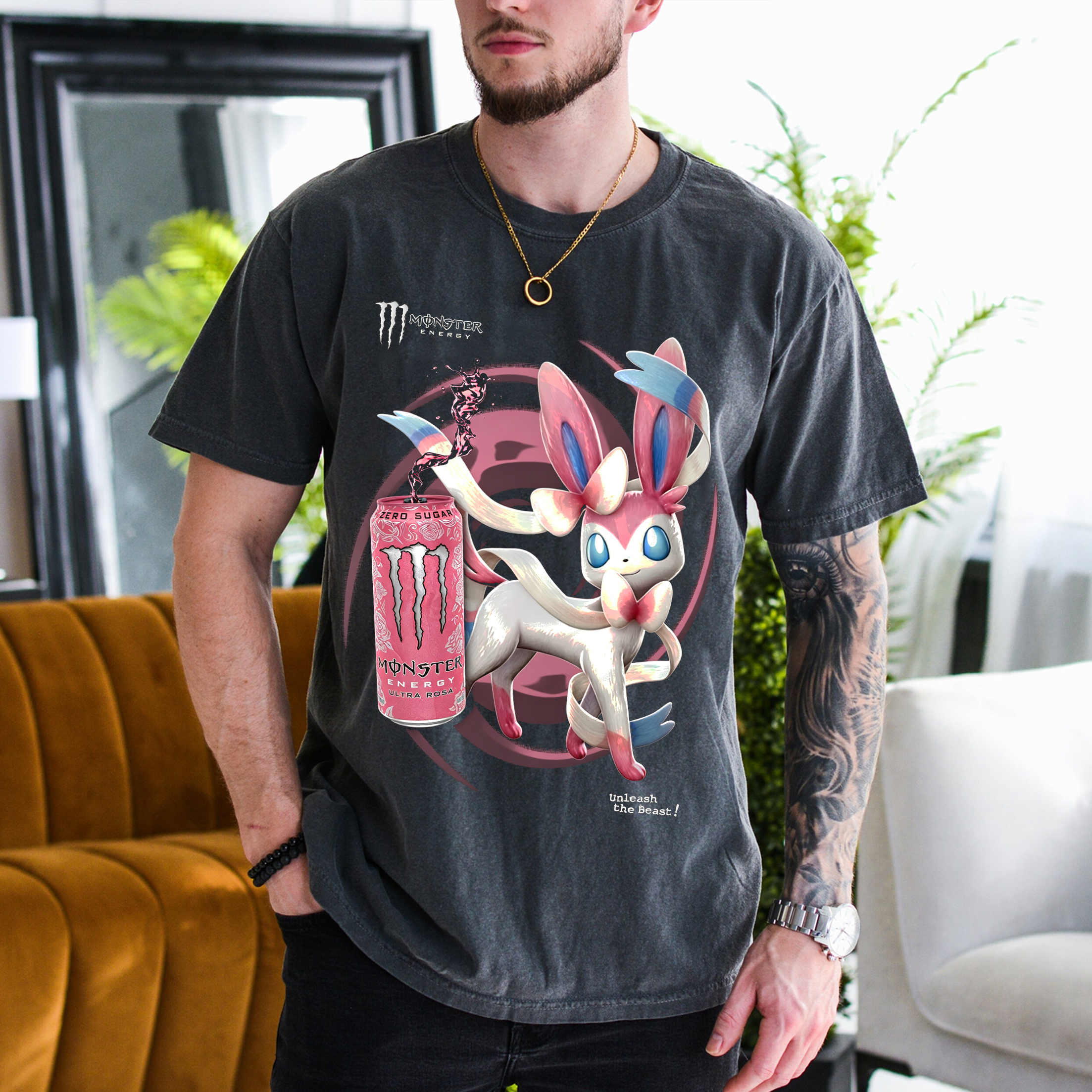 Sylveon X Monster  Unisex T-shirt/Crewneck/Hoodie