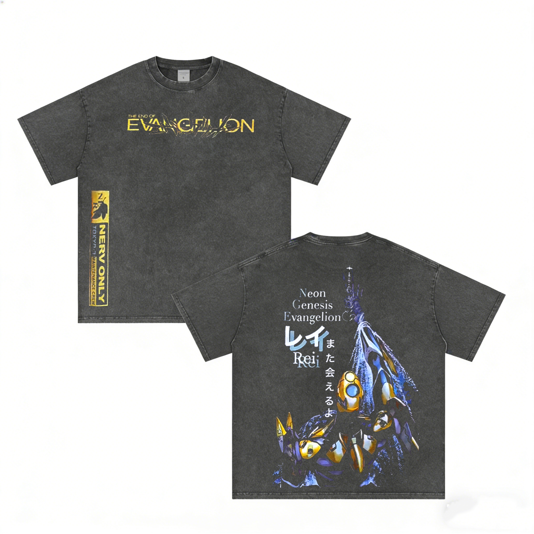 Neon Genesis Evangelion Oversized T-shirt/Crewneck/Hoodie