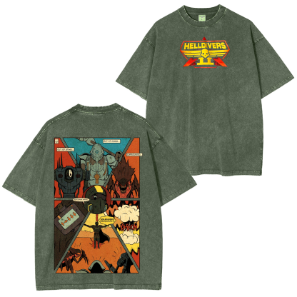 Helldivers 2 Oversized T-shirt/Crewneck/Hoodie